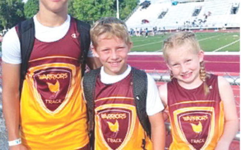 Blaze, Baylor and Brynn Bowman