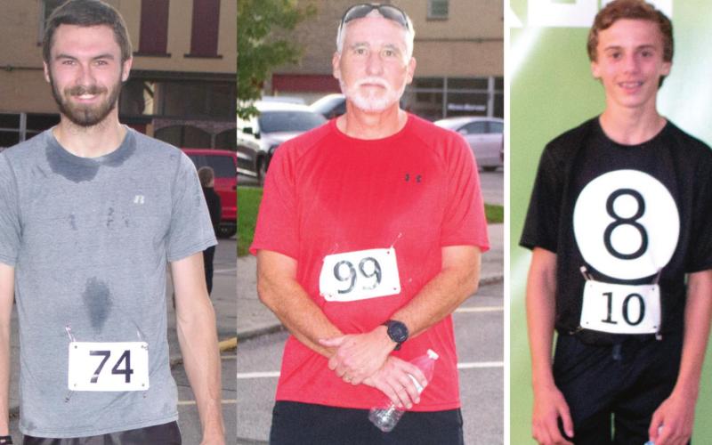 Zombie 5K overall winners