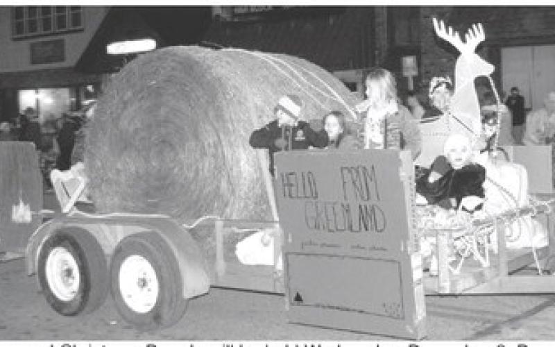The annual Christmas Parade will be held Wednesday, December 3. Decorate a float and enter the contest.