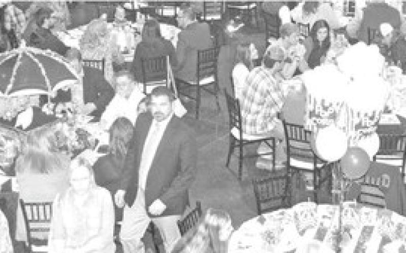 The Annual Chamber of Commerce Dinner always draws a crowd. Tables are decorated according to each year’s theme and each offers gifts and goodies for those seated there. Awards will be presented for the Chris Award, Educator Hall of Fame, and Business Awards.