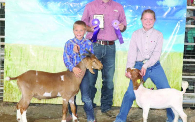 Goats, sheep earn participants championship accolades