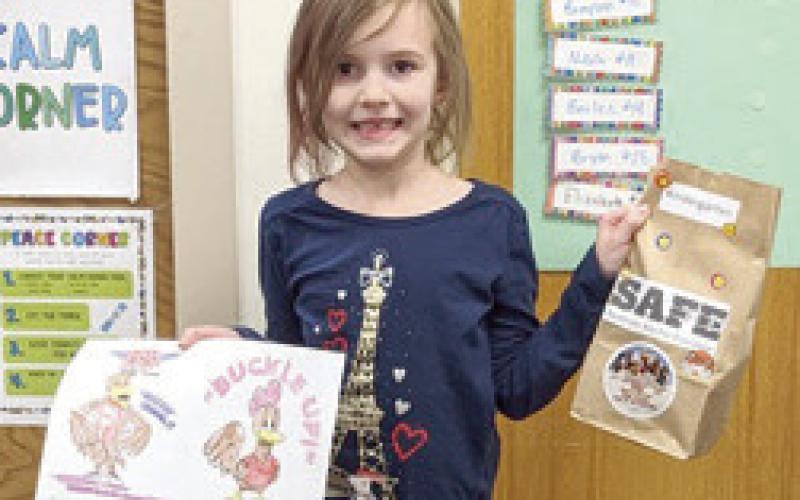 Park Elementary students compete in coloring contest