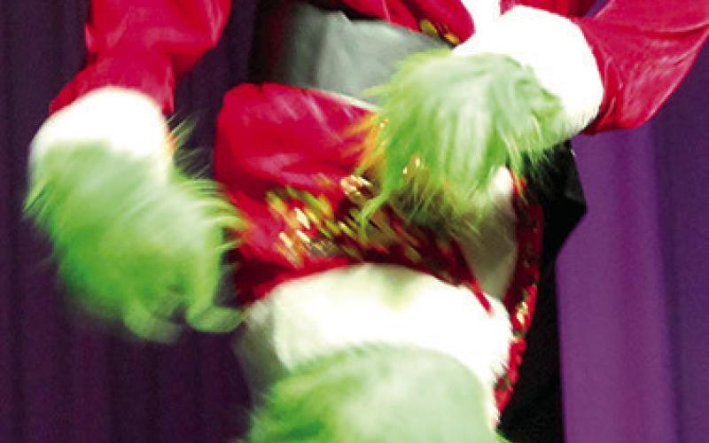 It may not be Christmas just yet, but the Grinch made a few appearances in the Titan Jazz program “Channel Surfing.”