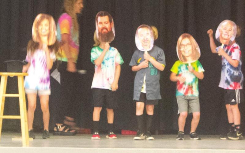 Baxter Springs Central students participate in talent show