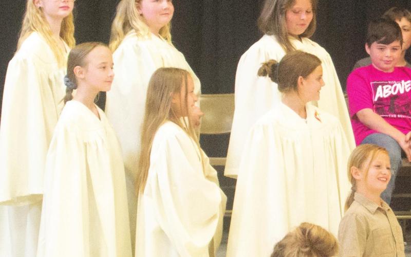 Baxter Springs Central students participate in talent show