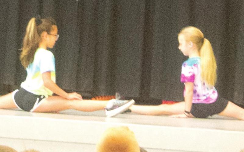 Baxter Springs Central students participate in talent show