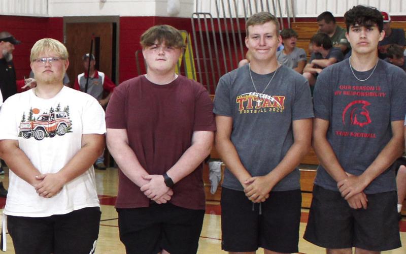 Meet the CUHS Titan Football 2023 Underclassmen