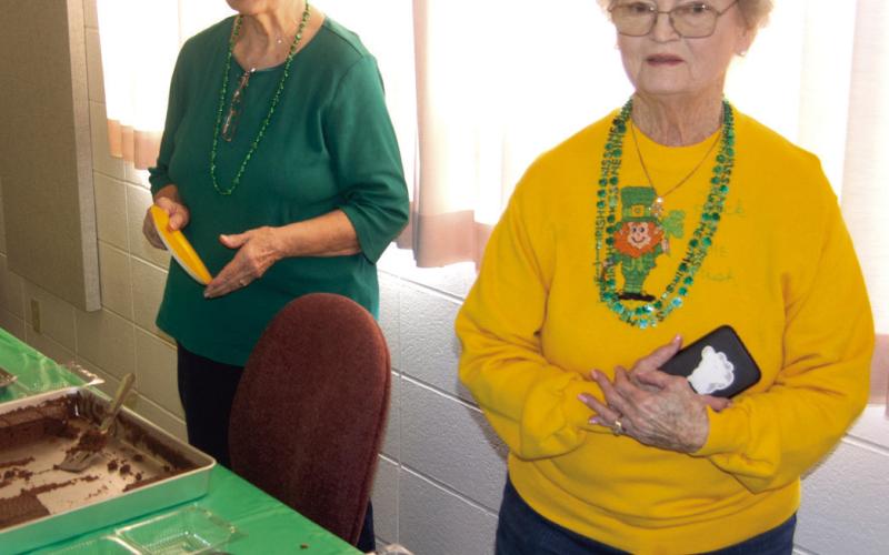 There were a number of homemade desserts available at the recent Baxter Springs Methodist Church baked potato fundraiser. A nice crowd turned out for the meal.