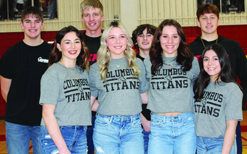 Winter Homecoming candidates