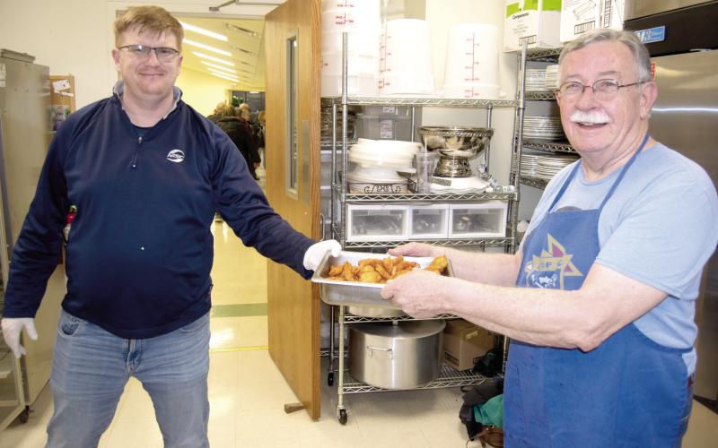 Knights of Columbus host weekly Lenten Friday fish fry