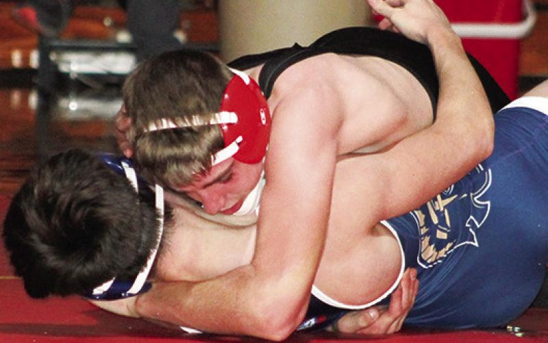 Lady Titans Wrestle at Chanute