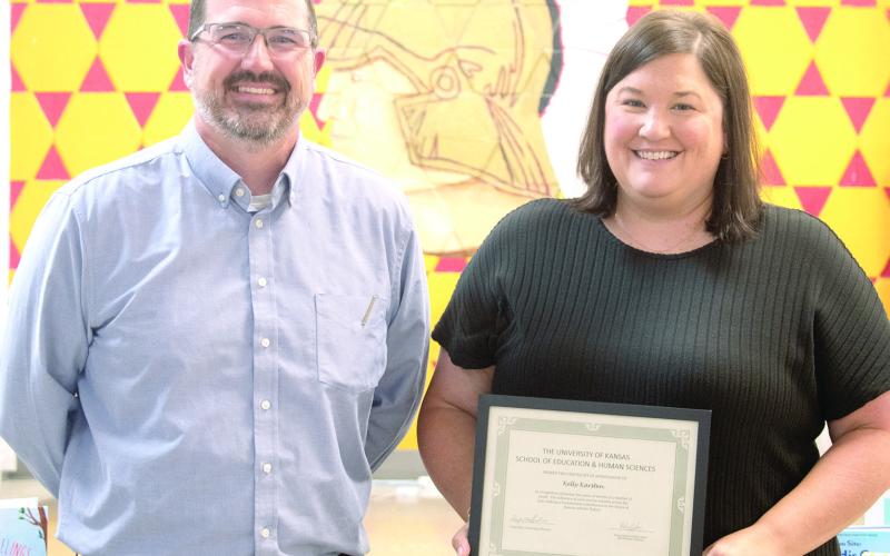 Teachers and retirees were recognized at a breakfast Thursday