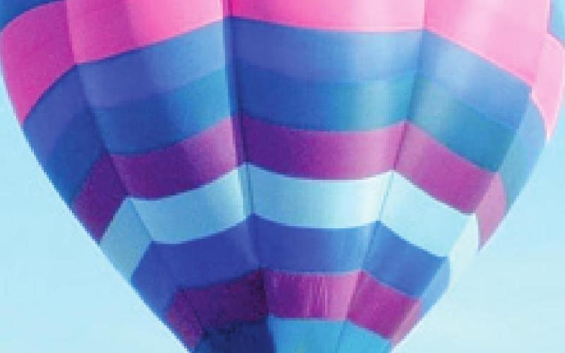One of the balloons that will be taking flight over Columbus (weather permitting) will be Venus, piloted by Janine Konstanzer from Wichita.