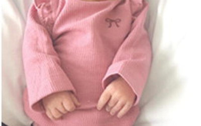 Laikyn Sage Spear surprised her parents with an early arrival, November 17, at Freeman Hospital in Joplin, Mo. She was welcomed by her parents, Ty and Heather Spear and sisters, Nicole and Malea Lang.