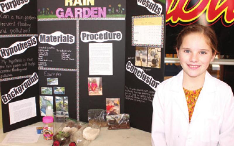 Budding scientists present research findings at Central fair