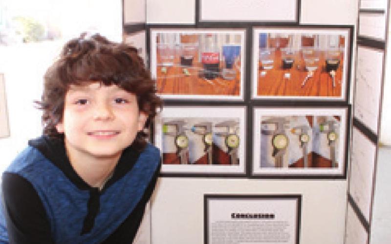 Budding scientists present research findings at Central fair