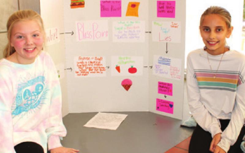 Budding scientists present research findings at Central fair