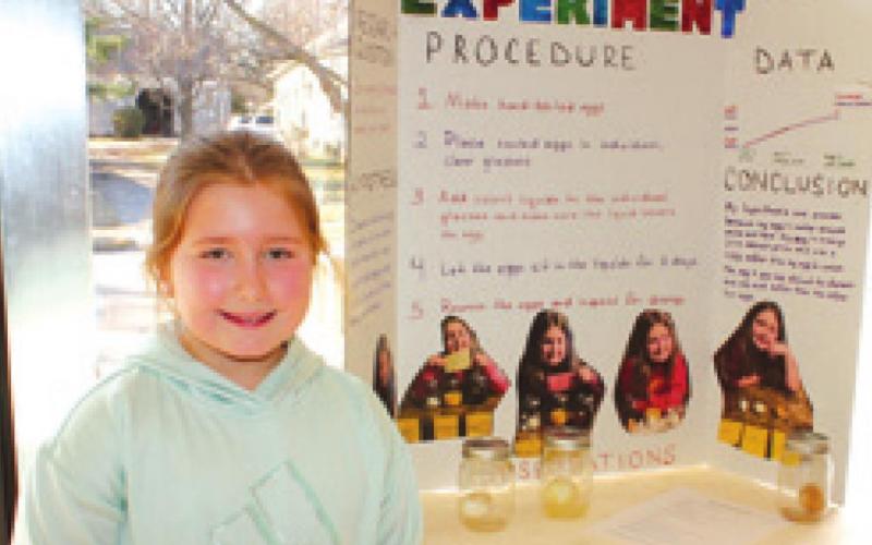 Budding scientists present research findings at Central fair