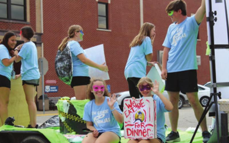 Parade drums up BHS school spirit before Homecoming game