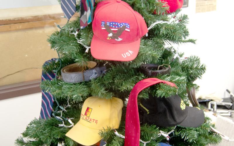 Throughout the month of June, the celebration tree at the Columbus Museum has been dedicated to Fathers. Hats, ties and belts adorn the tree. Stop by the museum and see what July will showcase.