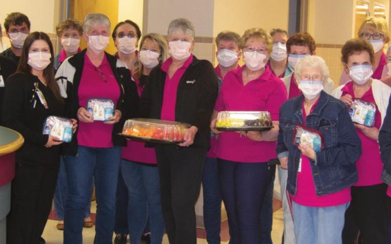 Auxiliary provides items honoring hospital week