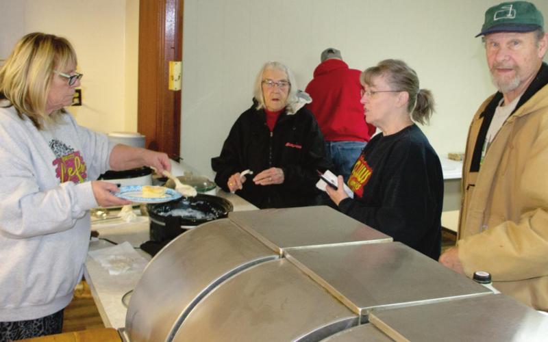Gudrun Hale serves up biscuits