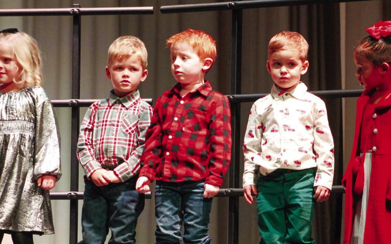 Elementary Christmas programs see large attendance