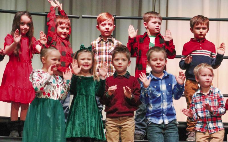 Elementary Christmas programs see large attendance