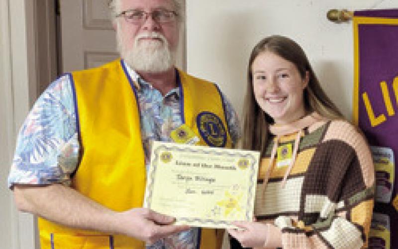 Billings is January Lion of the Month