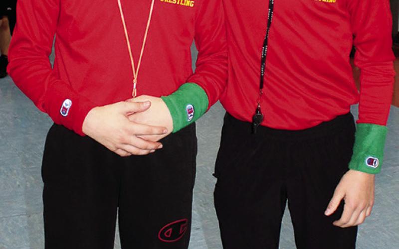 Mini Titan Wrestlers collect hardware at Parsons Invite