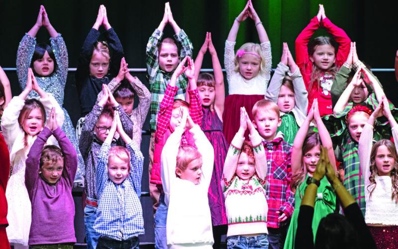 It was beginning to look a lot like Christmas at the annual Park Elementary School Christmas Program. An evening full of animated tunes kept concert goers entertained.