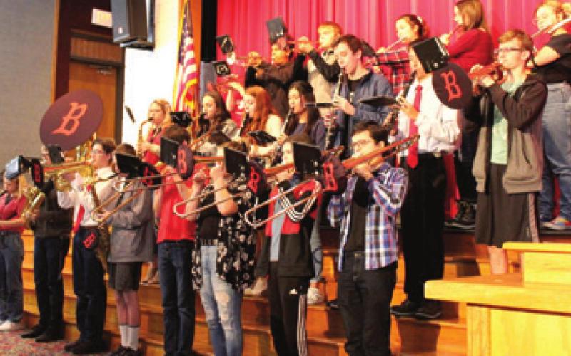 Baxter Springs High School recognizes those who served