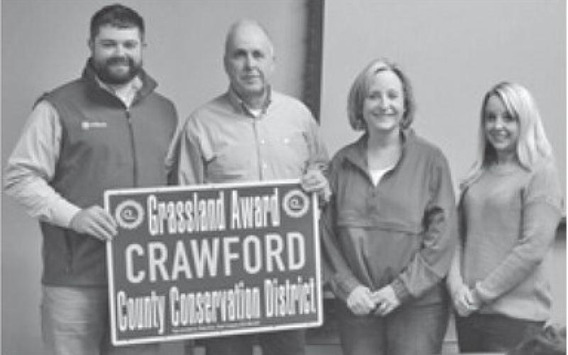 The Crawford County 2024 Conservation Grassland award winner goes to Randy and Barbara Zimmerman. Courtesy photo.