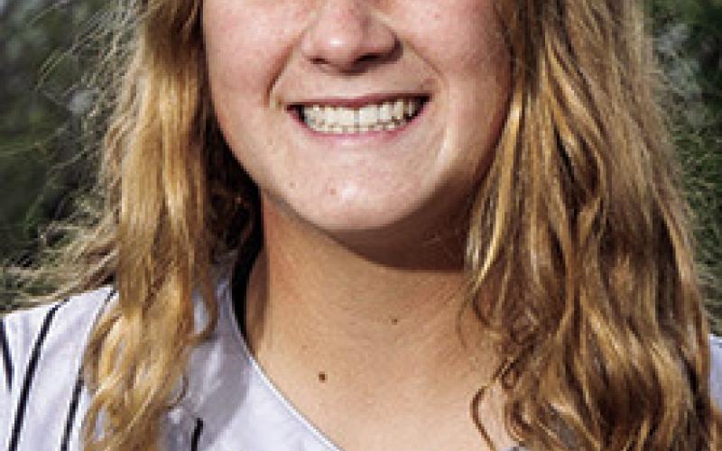 Addison Saporito, Senior 3A All-State 1st Team Catcher (#1)