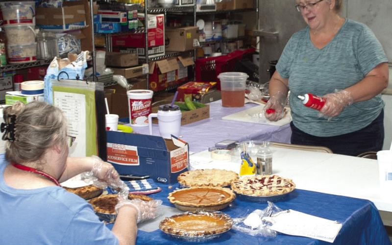 Area Girl Scouts have successful fair kitchen