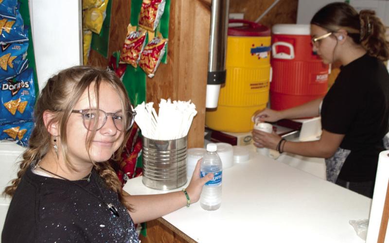 Area Girl Scouts have successful fair kitchen