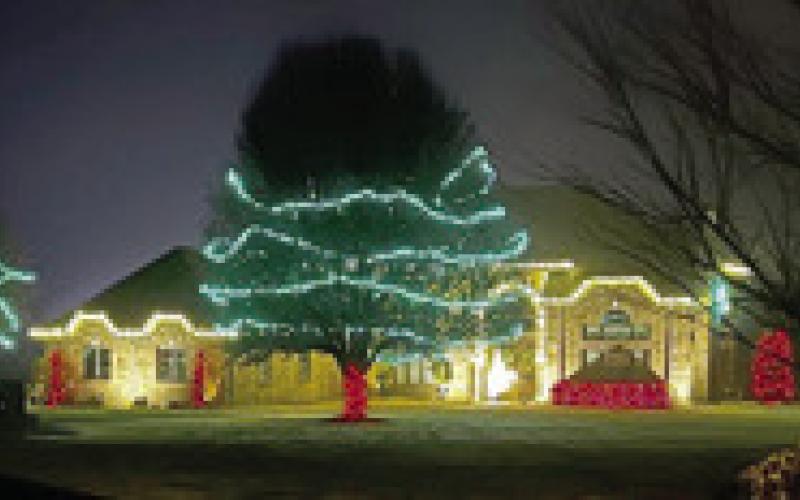 PRIDE Christmas lighting contest entries