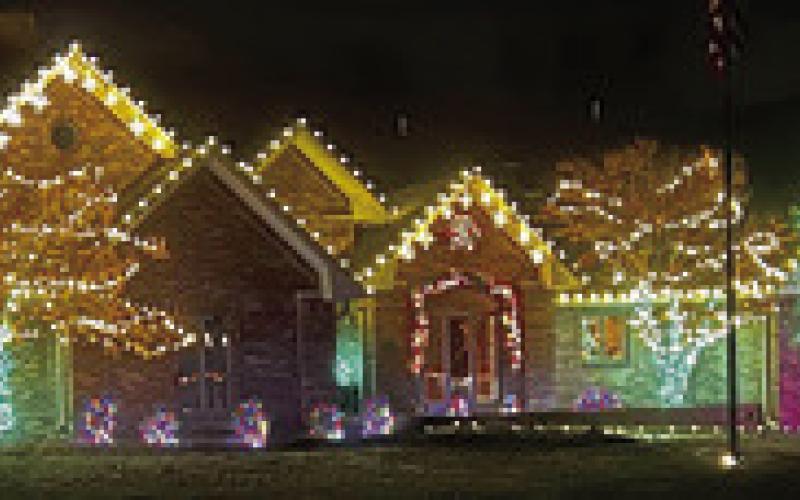 PRIDE Christmas lighting contest entries