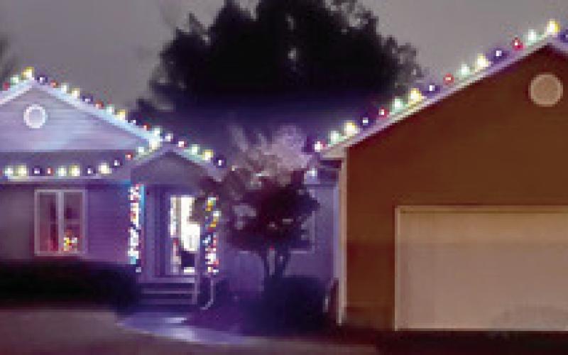 PRIDE Christmas lighting contest entries
