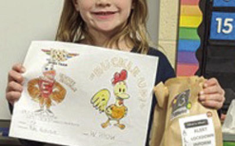 Park Elementary first grade classes have coloring contest