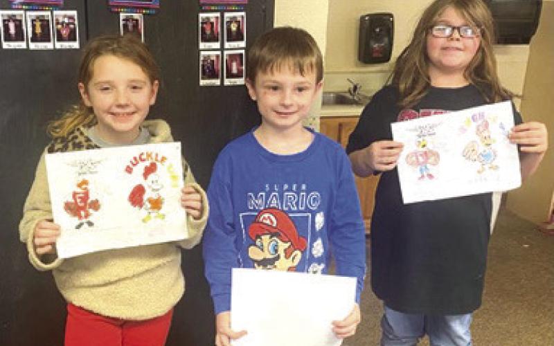 Park Elementary first grade classes have coloring contest