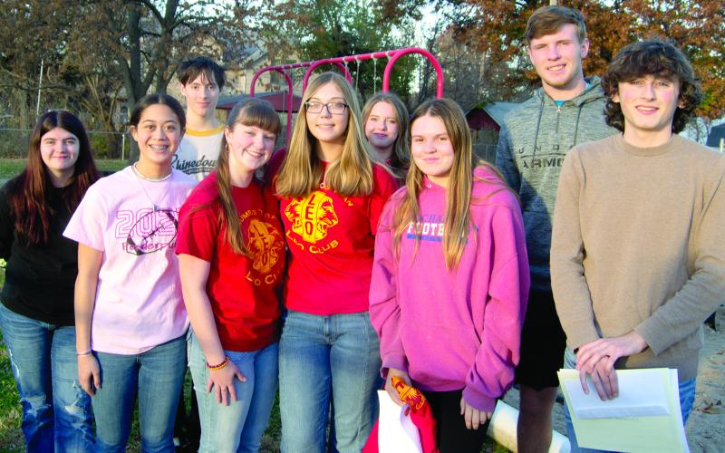 History of Baxter schools presented at PEO meeting