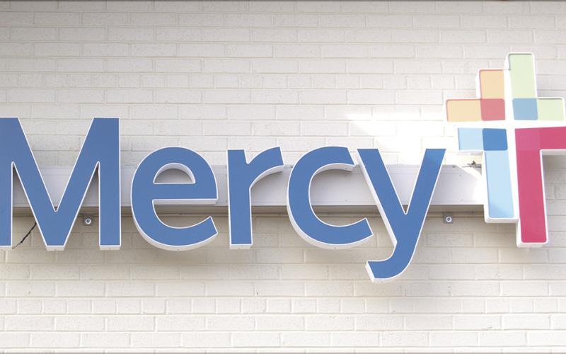 New signs have been installed at Columbus Mercy. News Report photo by Tanya Woolsey.