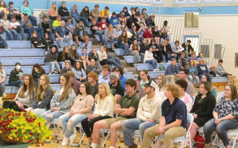 Southeast High School seniors recognized at assembly