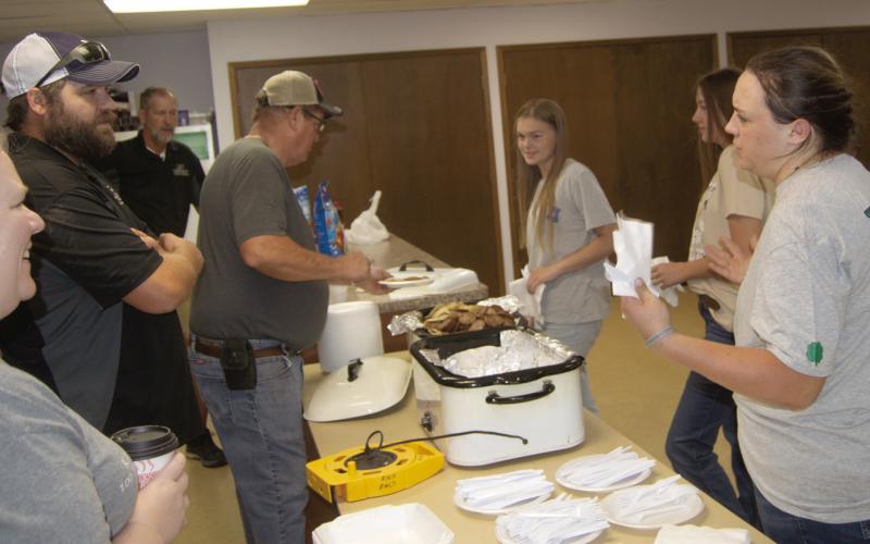 Annual breakfast always popular with fair participants