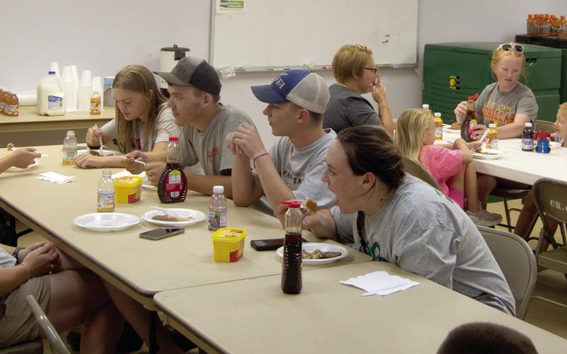 Annual breakfast always popular with fair participants