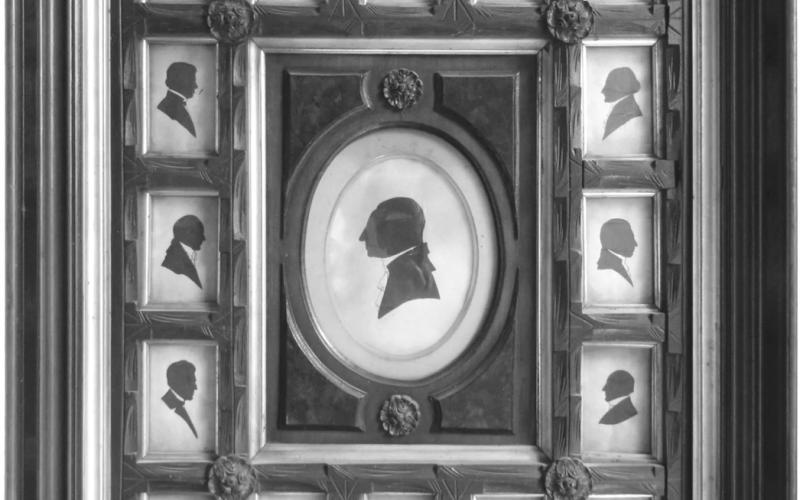 Photo Caption: Silhouettes became popular as an inexpensive way to create a portrait. Today, antique silhouettes of famous figures sell for high prices. (c) 2023 by Cowles Syndicate Inc.