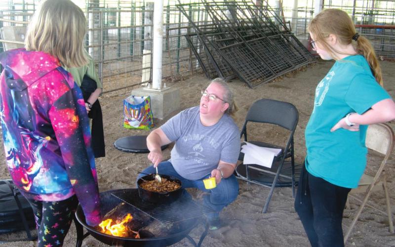 Area Scouts learn emergency preparedness skills at camp out
