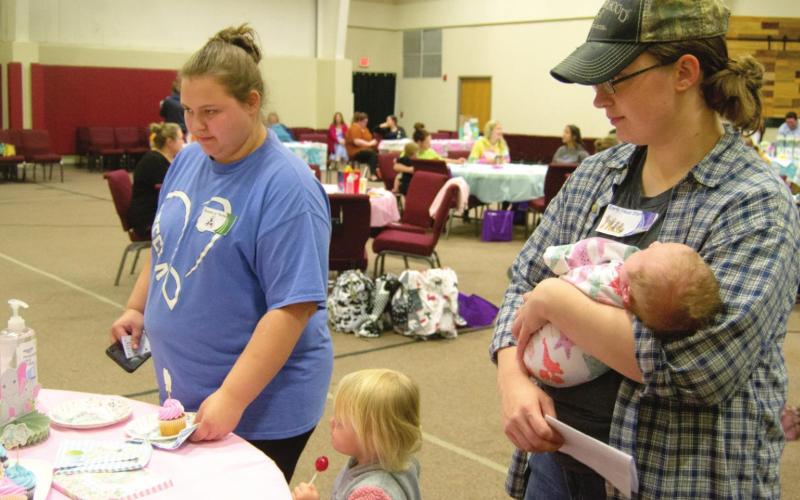 Baby shower held for community parents