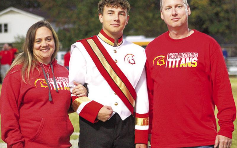 Titan Senior, Owen Prauser, was recognized on Senior Night, October 25, at Titan Stadium. Owen is a four-year member of the Titan Band and a two-year member of the Titan Soccer Team. He was escorted by his parents, Elizabeth and Luke Prauser.